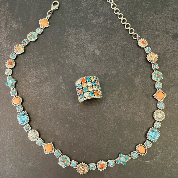 Sorrelli Jewelry Bundle in coral and turquoise - Picture 6 of 8